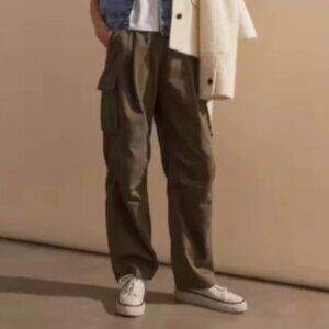 ME+EM Authentic Combat Pants in Washed Khaki Sz 2